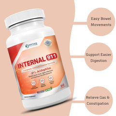 Capsules spilled from bottle showing texture