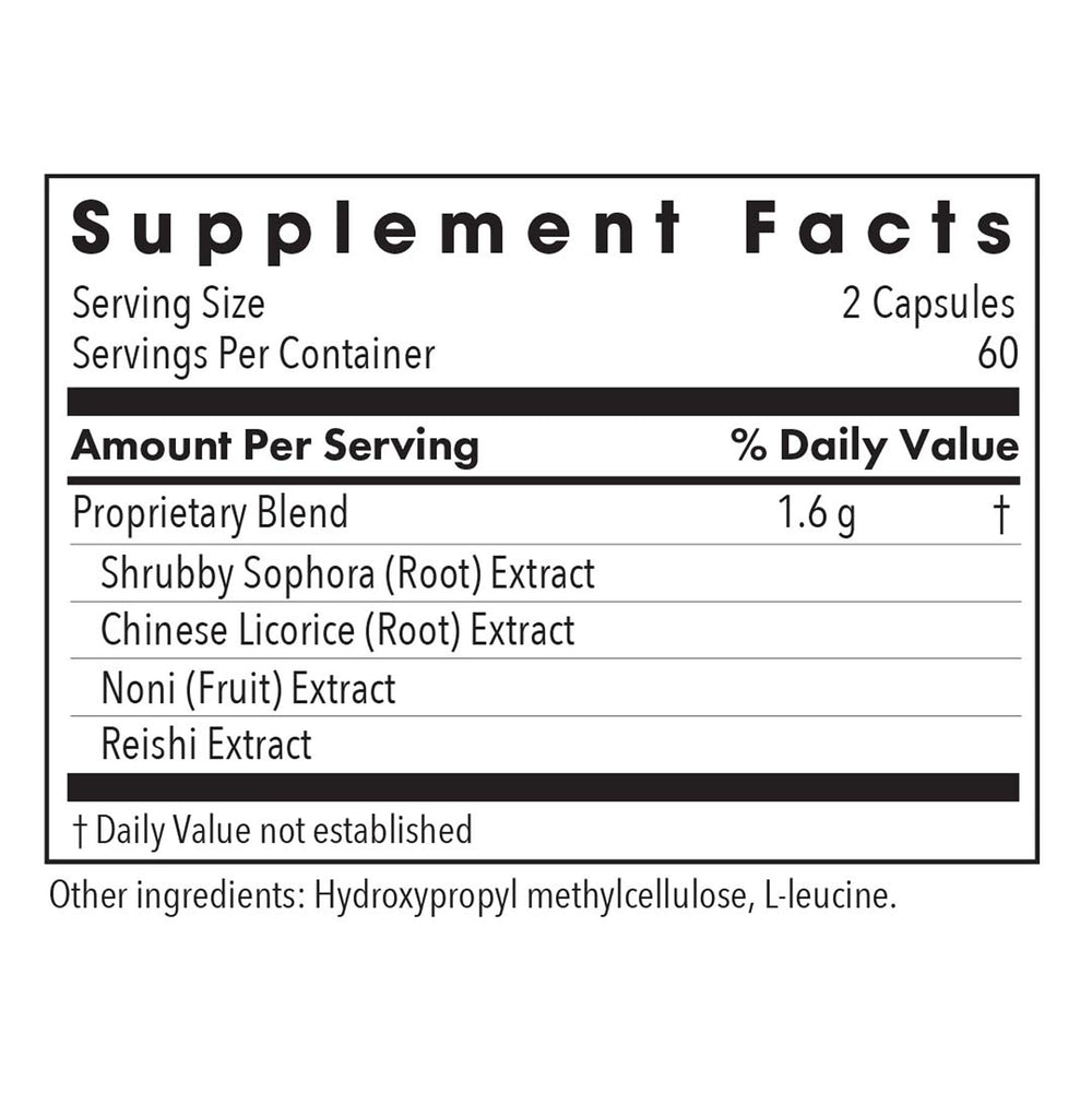 Shrubby Sophora plant used in the blend