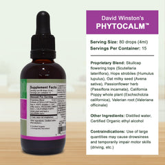 Phytocalm promotes restful sleep support