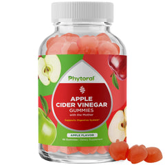 Phytoral ACV Gummies with Mother bottle shown for convenient immune support and daily wellness.