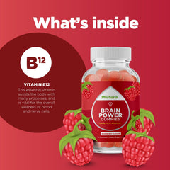 Non-GMO and gluten-free Vitamin B12 gummies