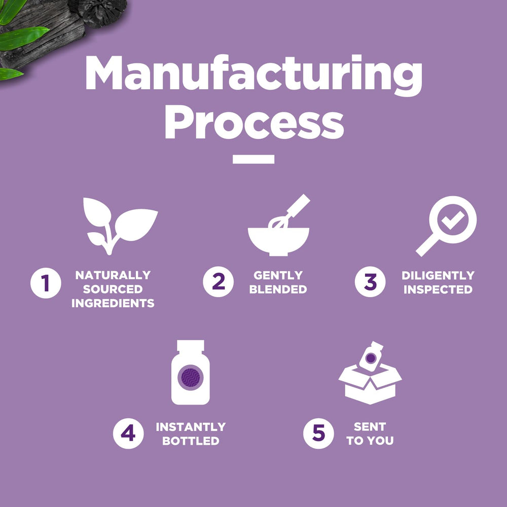 90-count bottle of Phytoral activated charcoal detox capsules