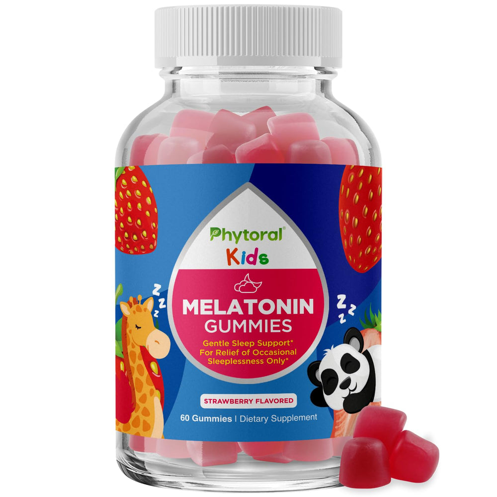 Phytoral Kids Melatonin 1mg Gummies bottle front