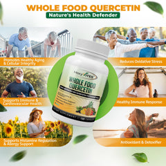 Quercetin phytosome delivery system achieving 20x absorption