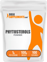 BulkSupplements Phytosterols Powder 100g package