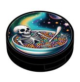 Piegricdiat contact case with mirror, tweezers and solution bottle