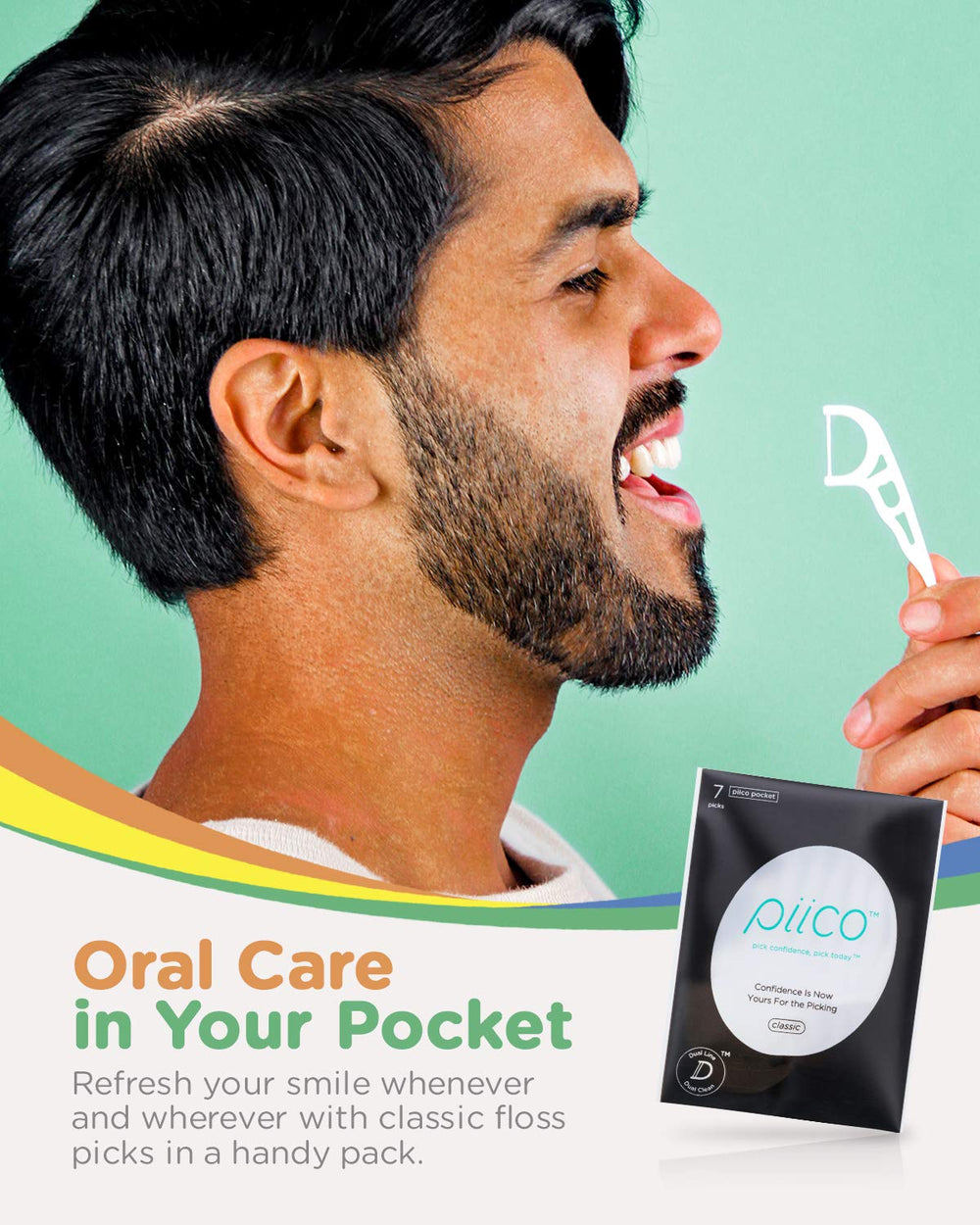 Dino-themed dental care travel kit and packaging