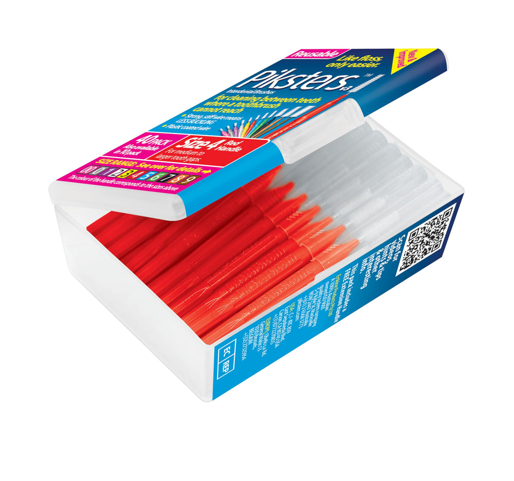 Interdental brushes safe for braces
