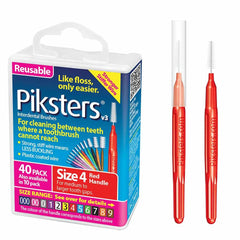 Main product image for Piksters 40-pack size 4 interdental brushes