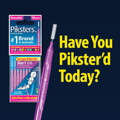 Box of 35 Piksters interdental brushes with packaging