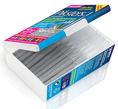 Compact travel-friendly Piksters packaging for 40 brushes