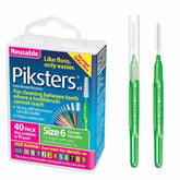 Piksters Interdental Brushes 40-pack Size 6 box image