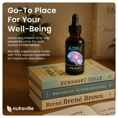 Nutraville brand logo with Pineal Guardian X product