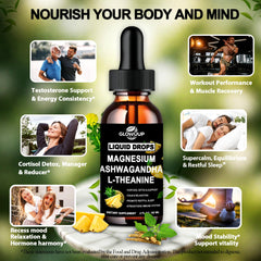 Pineapple-flavored cortisol drops bottle label