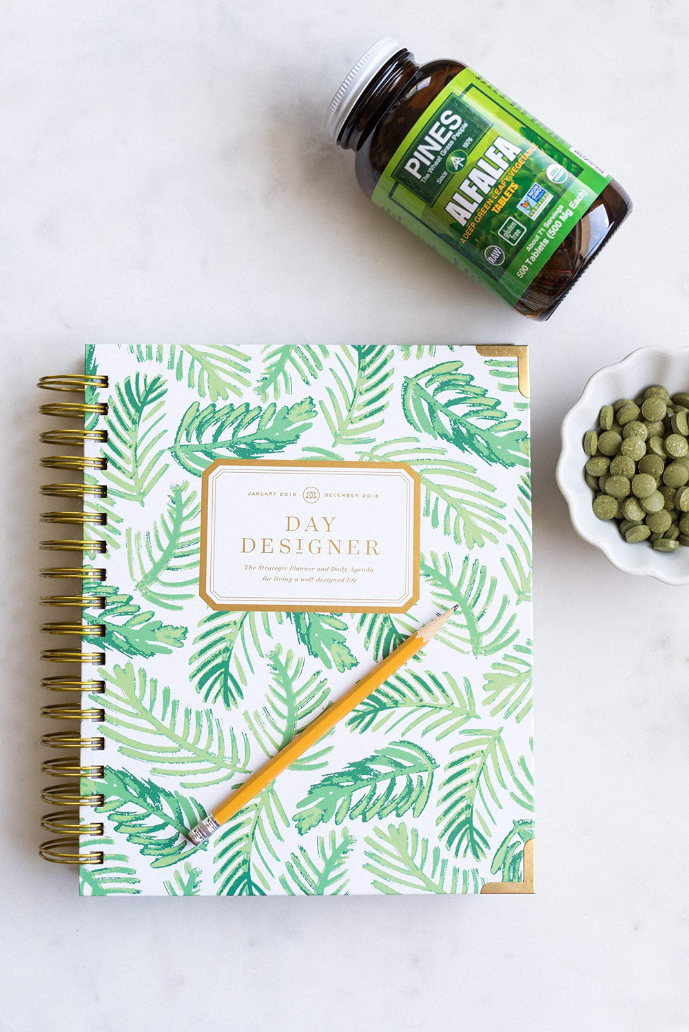 USDA Organic label on Pines Barley Grass