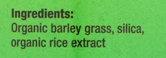 Pines Organic Barley Grass tablets close-up view showing daily greens convenience