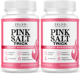Two-pack Pink Salt Trick capsules bottle