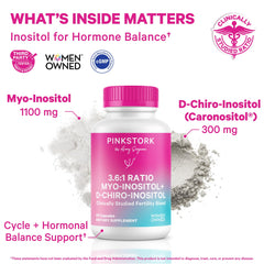 Pink Stork capsule closeup highlighting smooth finish and easy swallowing