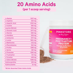 Pink Stork clean ingredients label emphasizing non-GMO and gluten-free