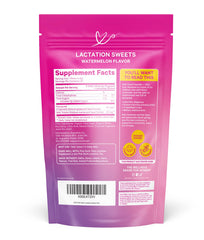 Smiling mom with Pink Stork product lineup