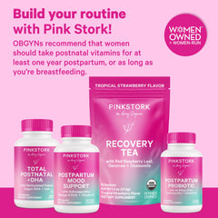 Two easy-to-swallow postnatal vitamin capsules
