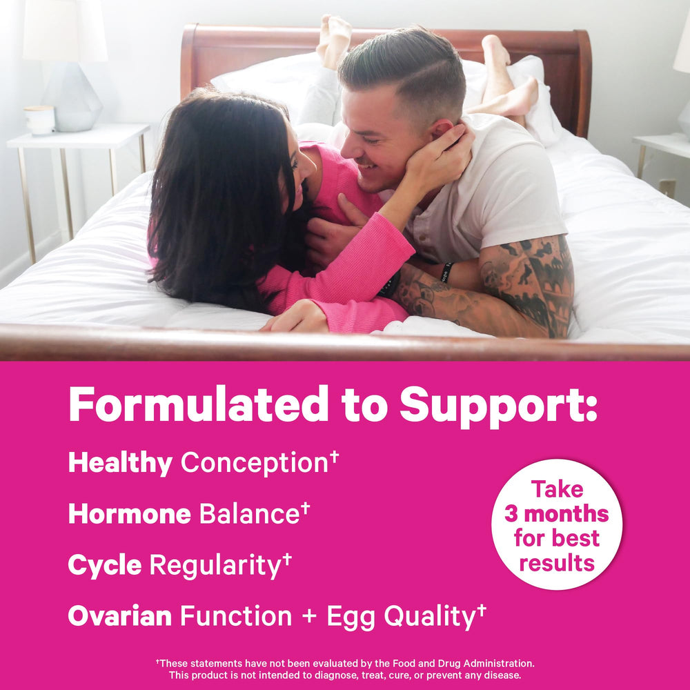 Fertility Gummies packaging and bottle