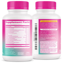 Berry-flavored ScentCert heart-shaped aroma in Pink Stork vitamins