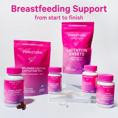 Breast milk flow enhancement with sunflower lecithin