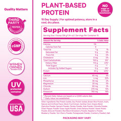 Pink Stork Vanilla Protein Powder scoop in shaker, ready for a post-workout shake.