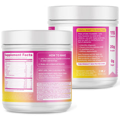 Shaker bottle with Pink Stork Vanilla Protein after workout energy.
