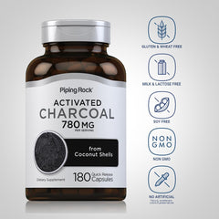 Piping Rock packaging and 180 capsules