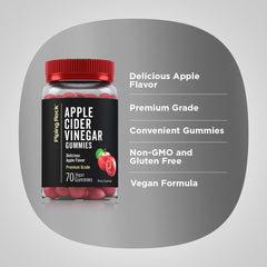 Apple-flavored gummies with vibrant color