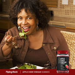 Product label for Piping Rock ACV Gummies