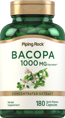 Piping Rock Bacopa Monnieri 1000mg bottle – 180 capsules