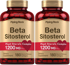 Piping Rock Beta Sitosterol for Men bottle with label