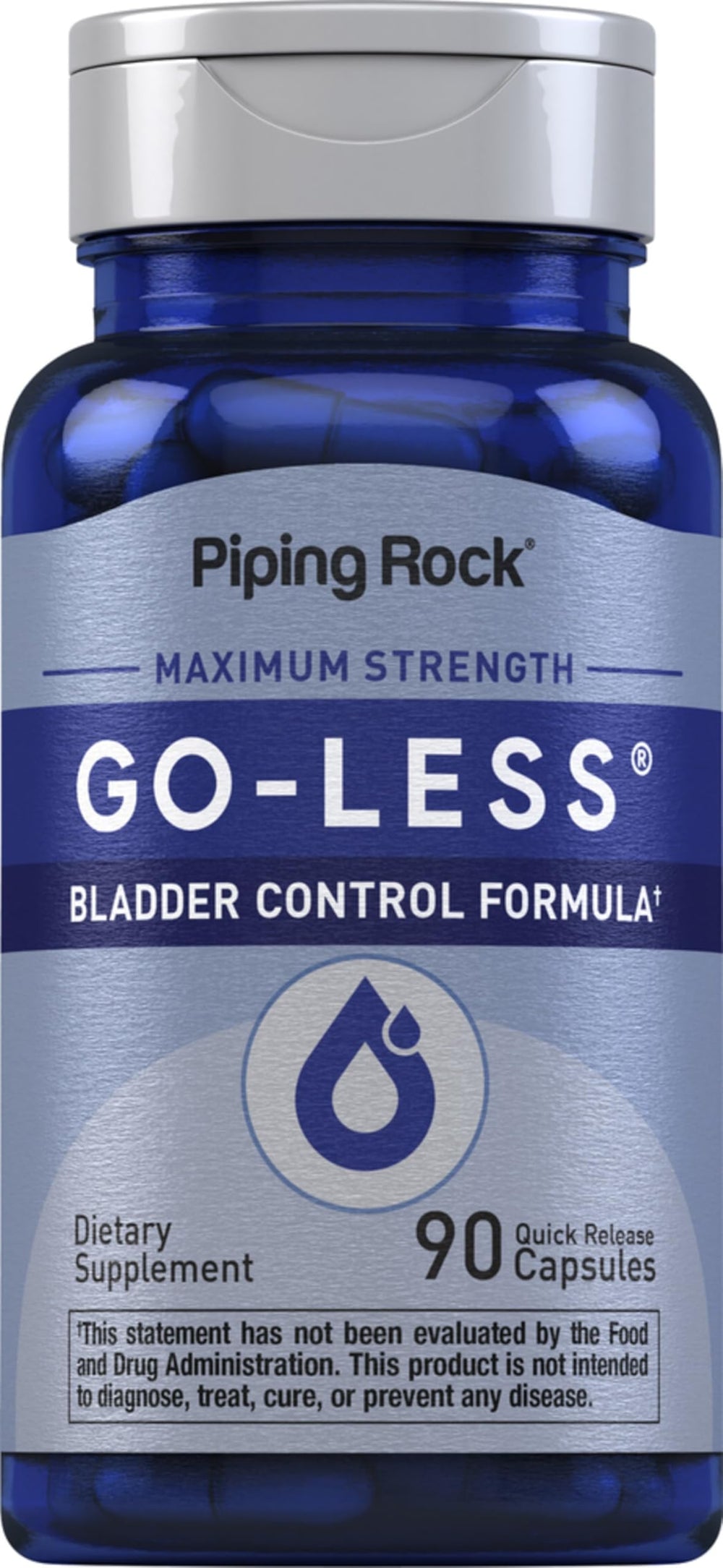 Piping Rock Bladder Control Pills bottle – 90 capsules