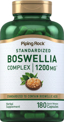 Piping Rock Boswellia Extract Capsules bottle 1200mg – 180 count