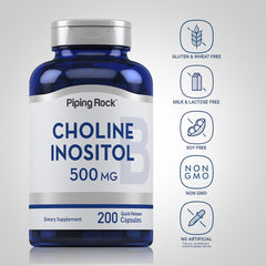Therapeutic grade Choline Inositol supplements packaging