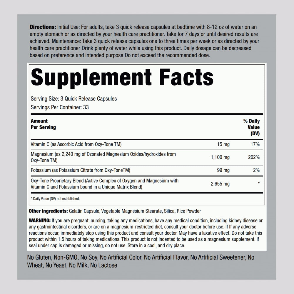 Piping Rock Colon Cleanse capsules close-up