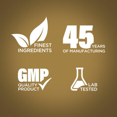 Laboratory tested with trusted ingredients