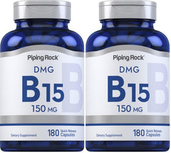 Piping Rock DMG Supplement B15 bottle label