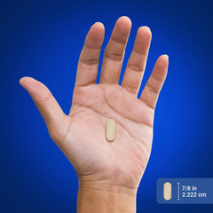 Front view of Piping Rock glucosamine bottle with branding