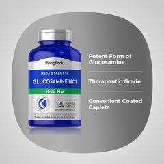 Piping Rock Glucosamine HCL 1500mg pack of 2 advertises long-lasting value.