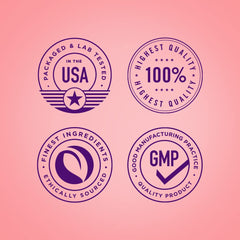 Nutrition facts panel for biotin 5000 mcg supplement