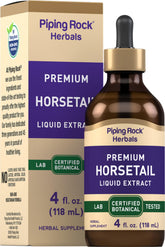 Bottle of Piping Rock Horsetail Extract Tincture 4 oz