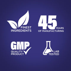 Piping Rock Huperzine A dosage setup illustrating 200 mcg per serving for precise dosing.