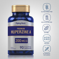 Close-up of Quick Release capsules from Piping Rock Huperzine A