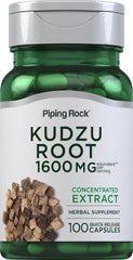 Piping Rock Kudzu Root Capsules bottle with 100-count