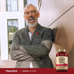 Piping Rock lab-tested seal reinforcing trust in quality ingredients.