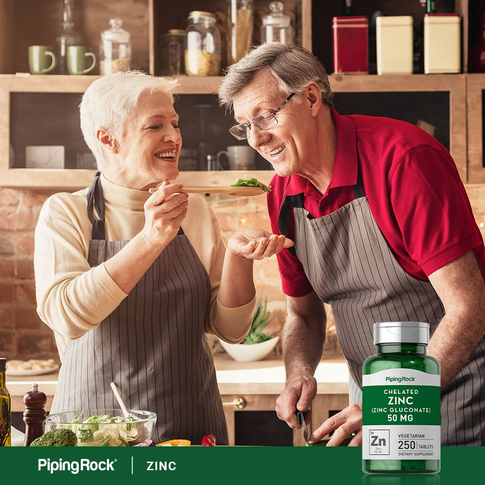 Piping Rock Zinc 50mg High-Potency Chelate